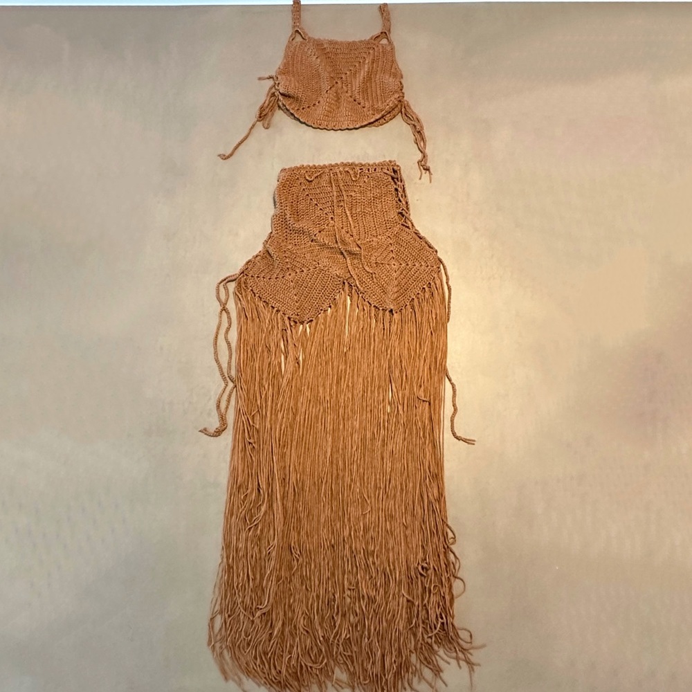 Boho festival/beach tulum crotchet two piece